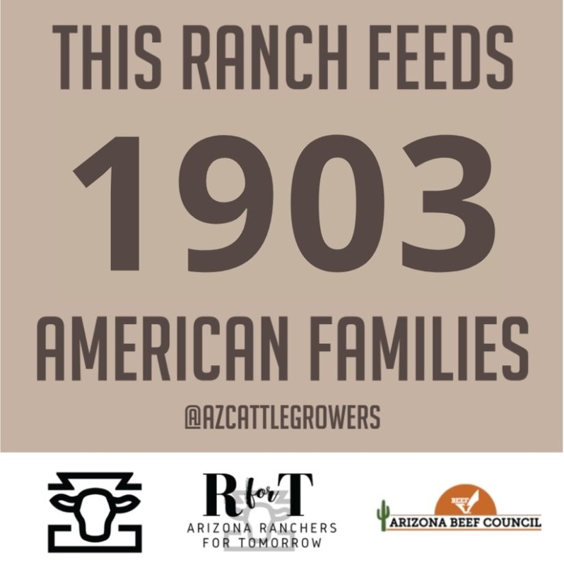 This Ranch Feeds Families Sign